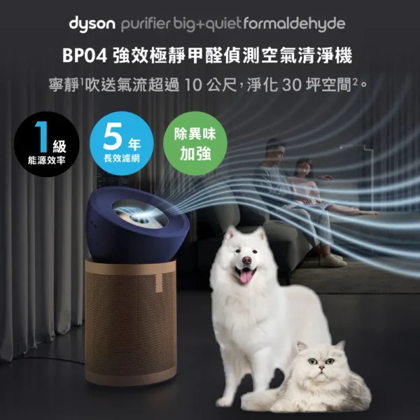l000002_1755154238 Dyson 戴森Purifier Big+Quiet 強效極靜甲醛偵測空氣清淨機 普魯士藍及金色BP04